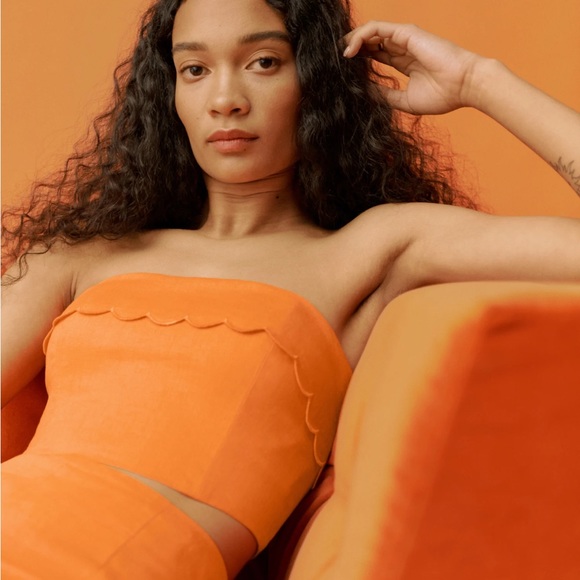 Reformation Lizzi Linen Top - Picture 4 of 4